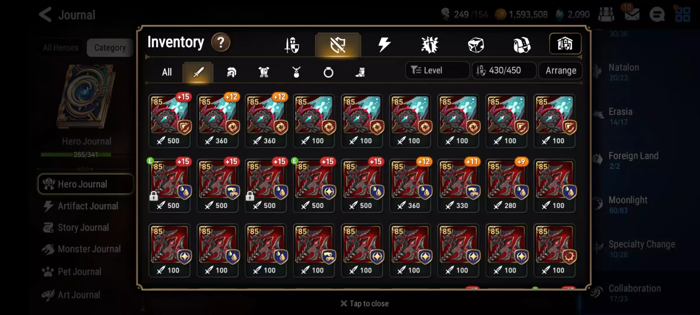 Ảnh 31ml đẹp hot meta ilynav dbsenya Collab limited như hình 200 gear 90  Max spd 303 Os all hunt Auto rift tốt Đã clear hết abyss Arena Champ Nhiều gear score cao